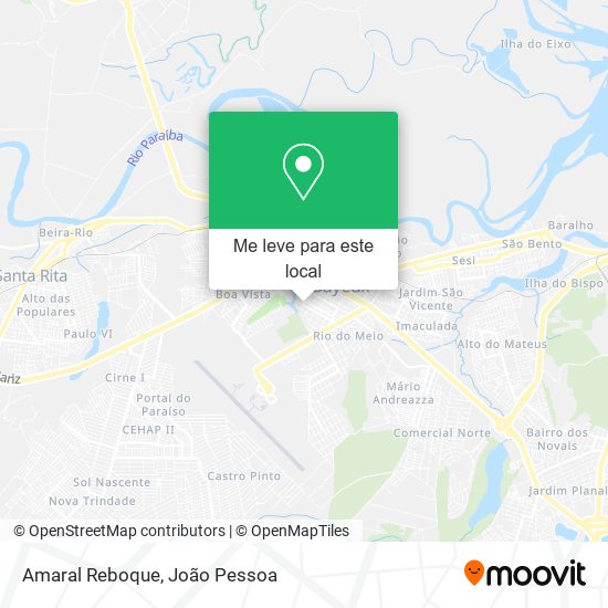 Amaral Reboque mapa