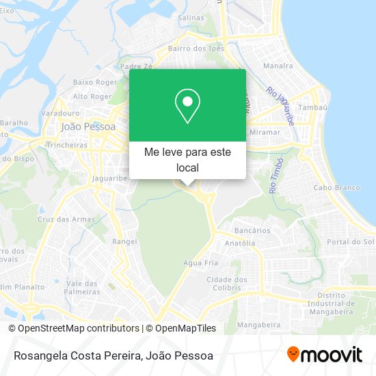 Rosangela Costa Pereira mapa