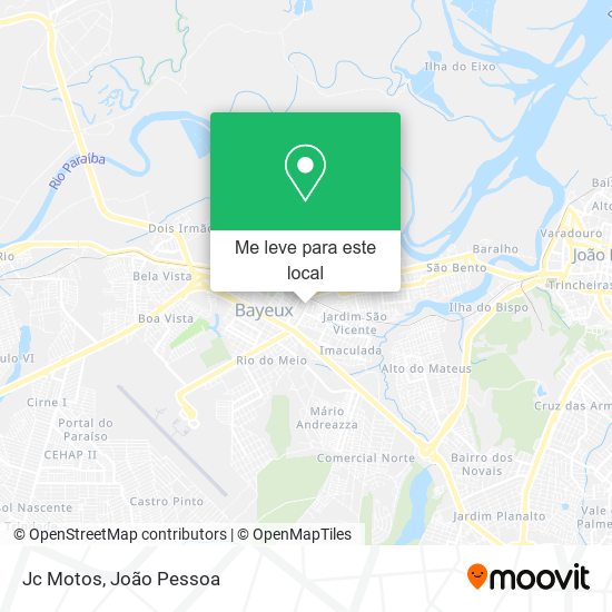 Jc Motos mapa