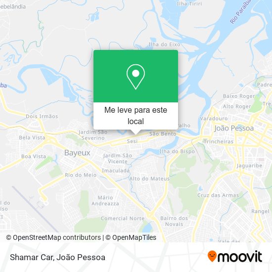 Shamar Car mapa