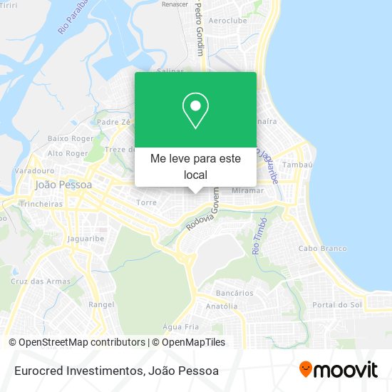 Eurocred Investimentos mapa