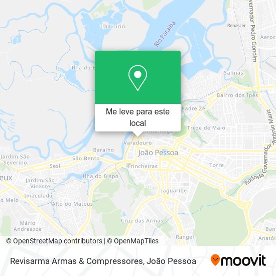 Revisarma Armas & Compressores mapa