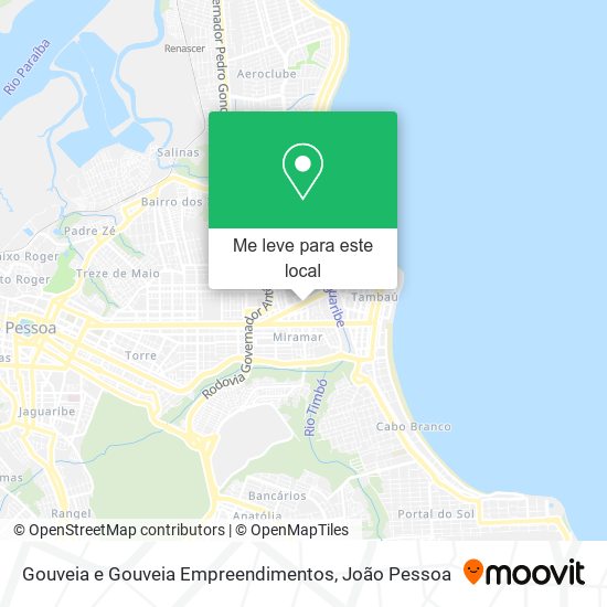 Gouveia e Gouveia Empreendimentos mapa