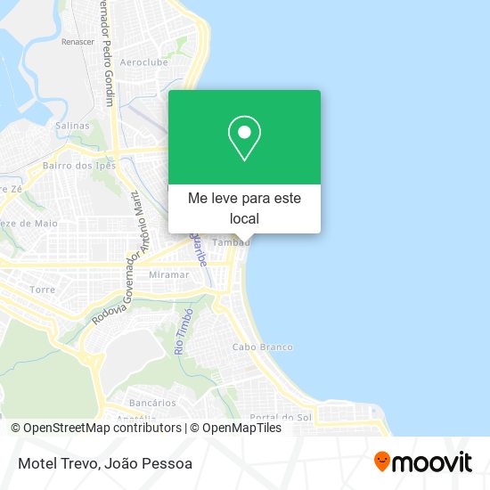 Motel Trevo mapa