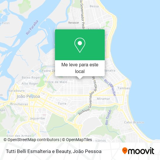 Tutti Belli Esmalteria e Beauty mapa