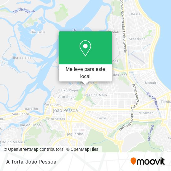 A Torta mapa