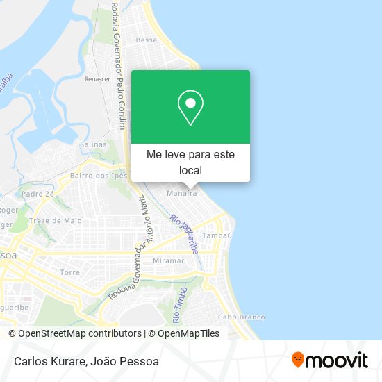 Carlos Kurare mapa