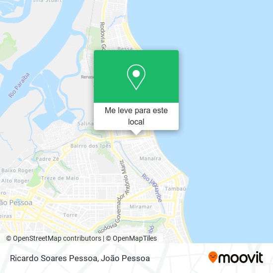 Ricardo Soares Pessoa mapa