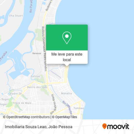 Imobiliaria Souza Leao mapa