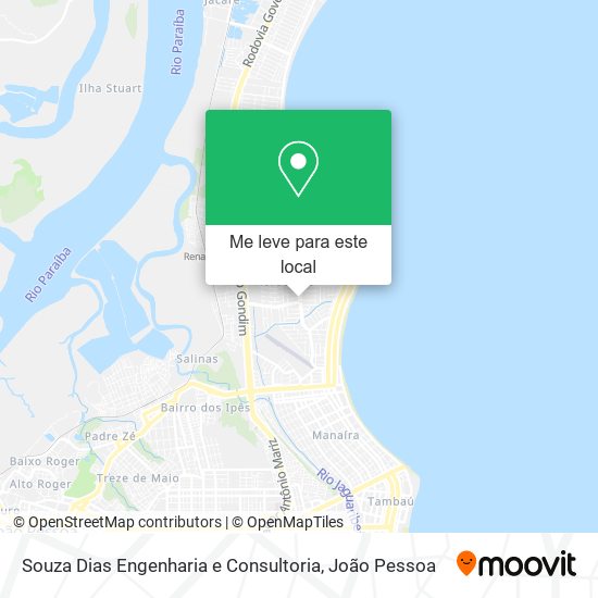 Souza Dias Engenharia e Consultoria mapa