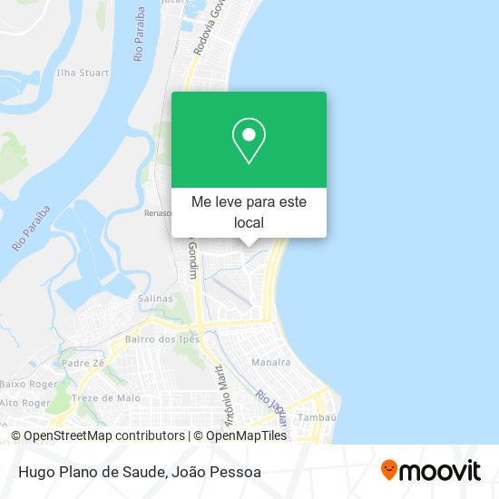 Hugo Plano de Saude mapa