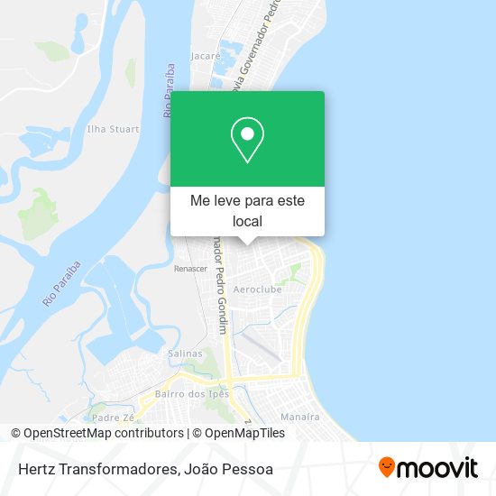 Hertz Transformadores mapa
