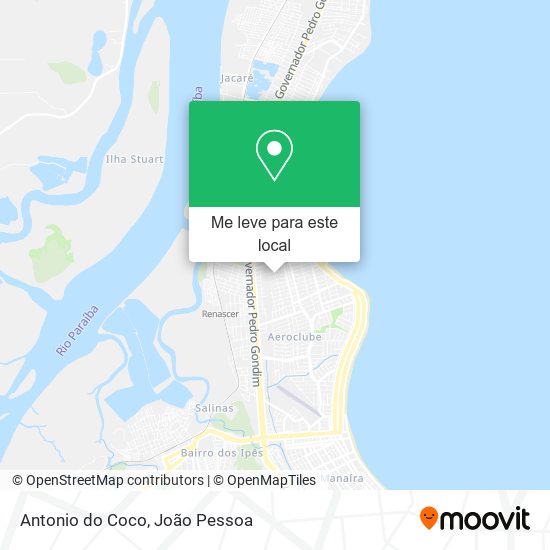 Antonio do Coco mapa