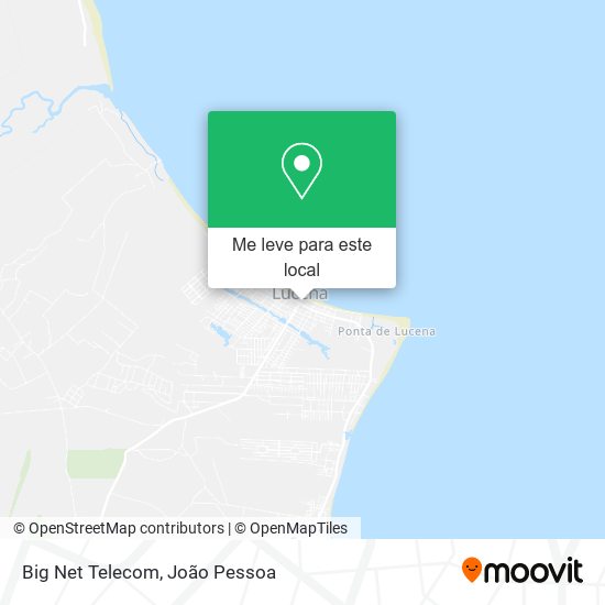 Como chegar até Big Net Telecom em Lucena de Ônibus, Barca ou Trem?