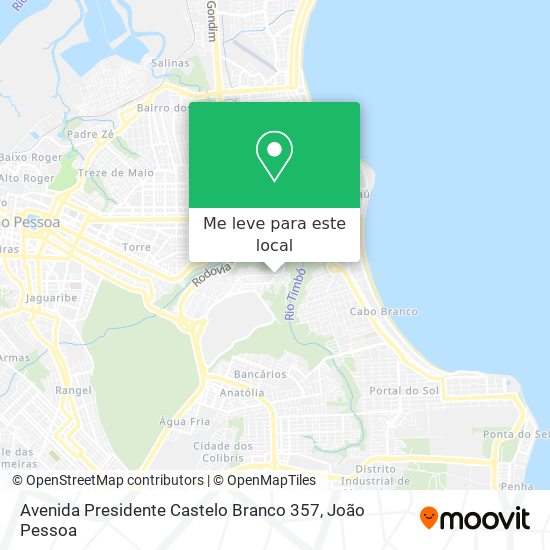 Avenida Presidente Castelo Branco 357 mapa