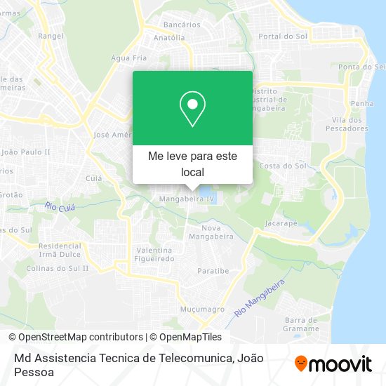 Md Assistencia Tecnica de Telecomunica mapa