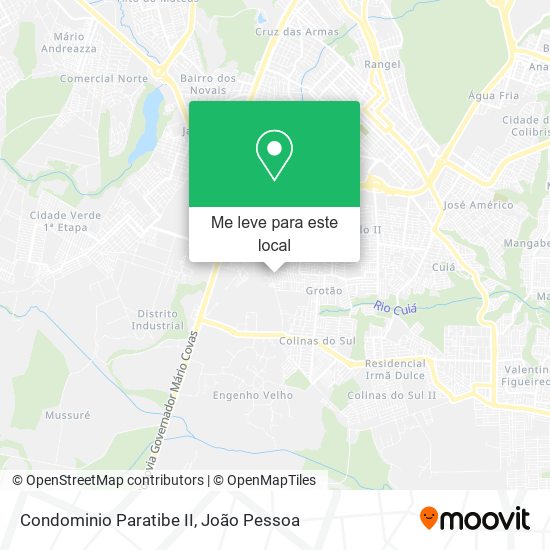 Condominio Paratibe II mapa
