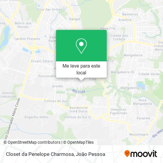 Closet da Penelope Charmosa mapa
