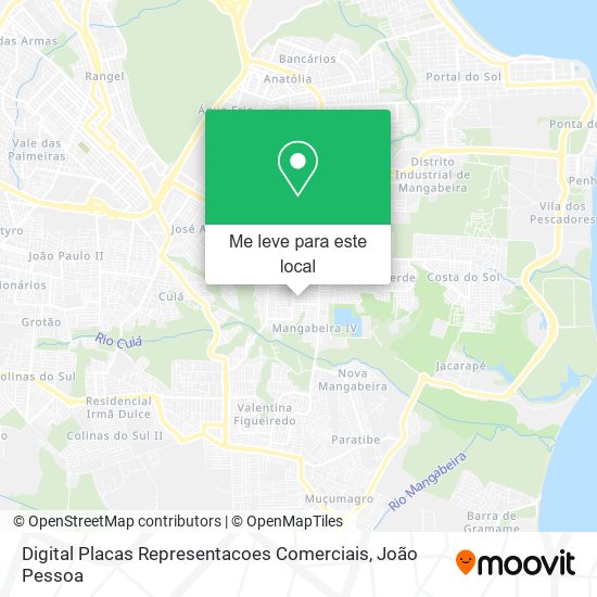 Digital Placas Representacoes Comerciais mapa