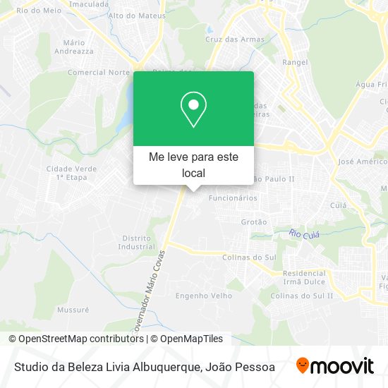 Studio da Beleza Livia Albuquerque mapa