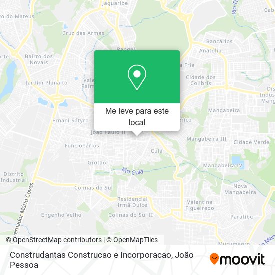 Construdantas Construcao e Incorporacao mapa