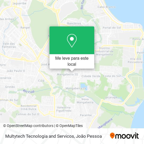 Multytech Tecnologia and Servicos mapa