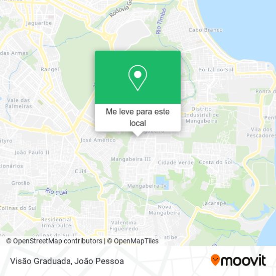 Visão Graduada mapa