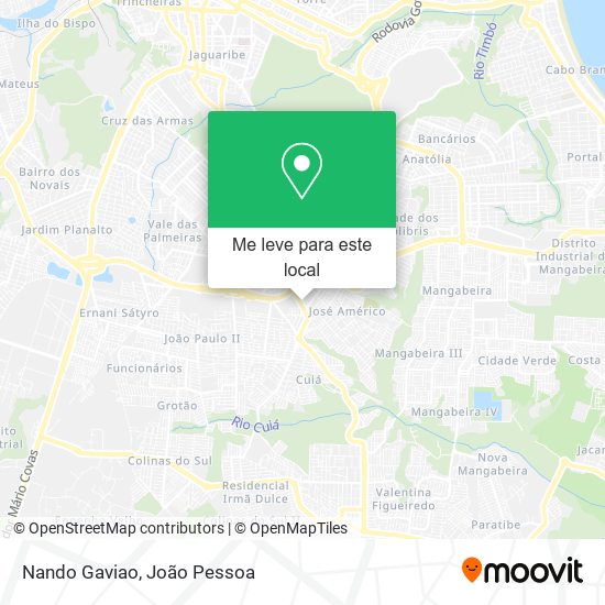 Nando Gaviao mapa