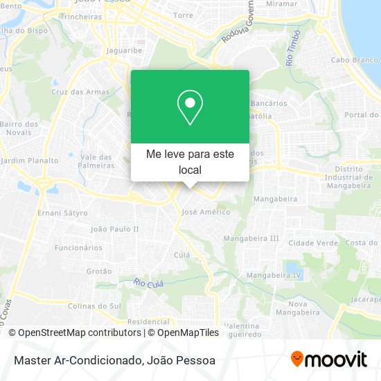 Master Ar-Condicionado mapa