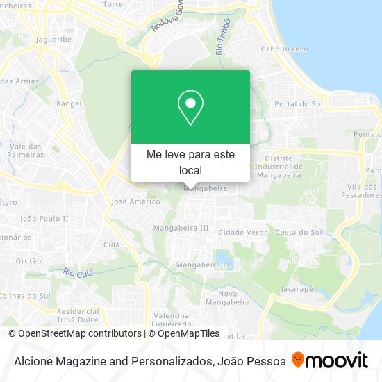 Alcione Magazine and Personalizados mapa
