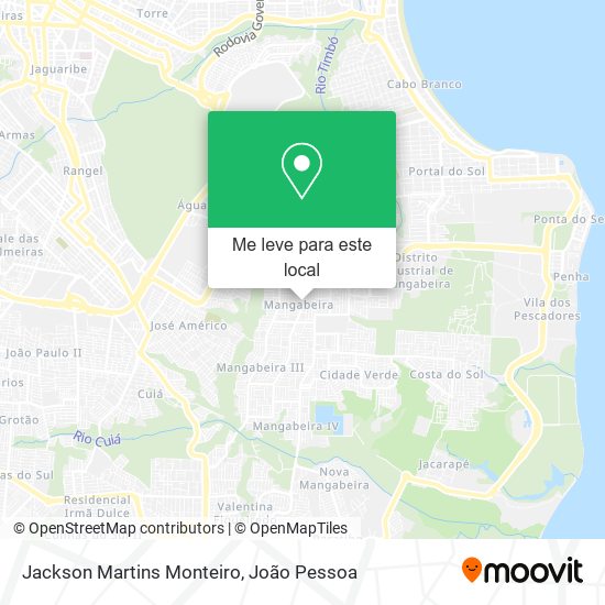 Jackson Martins Monteiro mapa