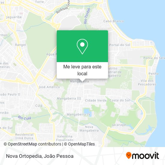Nova Ortopedia mapa