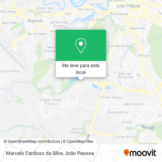 Marcelo Cardoso da Silva mapa