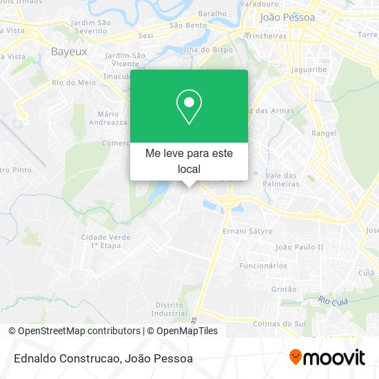 Ednaldo Construcao mapa