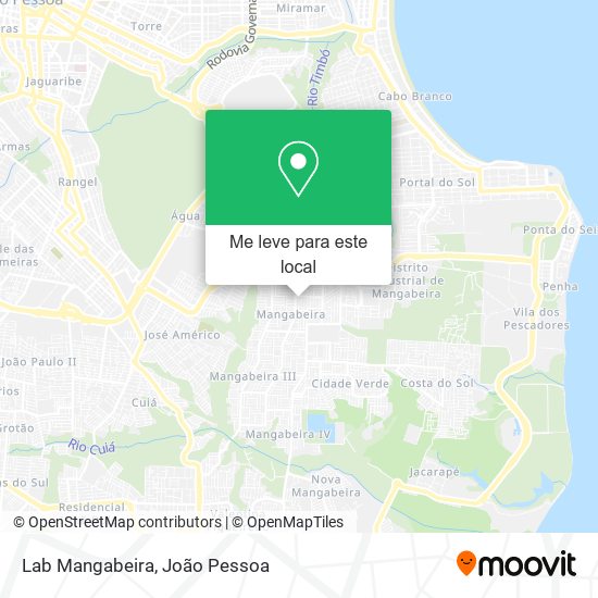 Lab Mangabeira mapa
