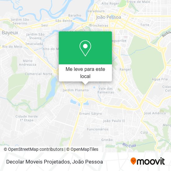 Decolar Moveis Projetados mapa