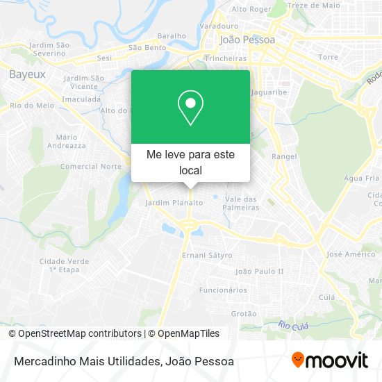 Mercadinho Mais Utilidades mapa