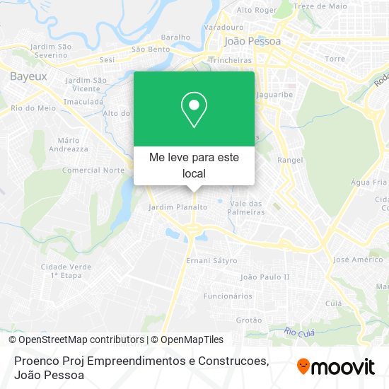 Proenco Proj Empreendimentos e Construcoes mapa