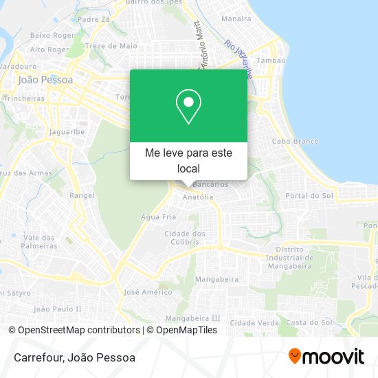 Carrefour mapa