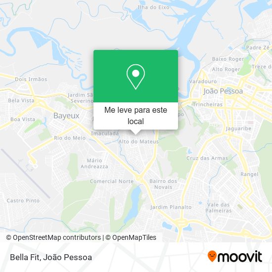 Bella Fit mapa