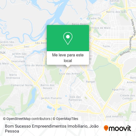 Bom Sucesso Empreendimentos Imobiliario mapa