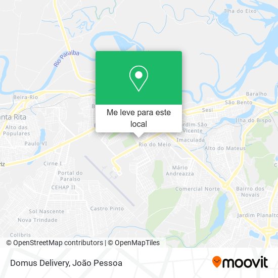 Domus Delivery mapa