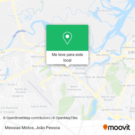 Messias Motos mapa