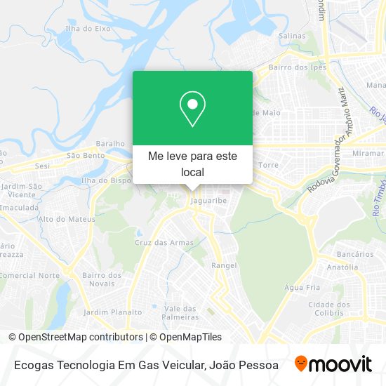 Ecogas Tecnologia Em Gas Veicular mapa