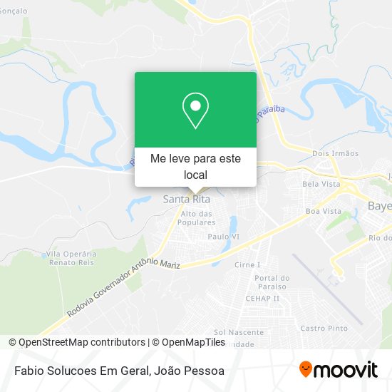 Fabio Solucoes Em Geral mapa