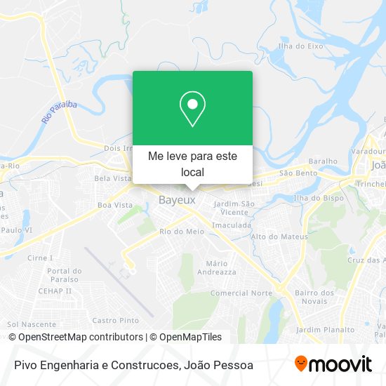 Pivo Engenharia e Construcoes mapa