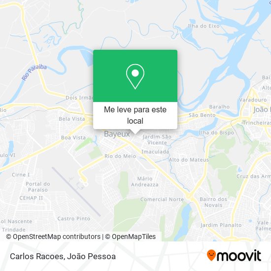 Carlos Racoes mapa