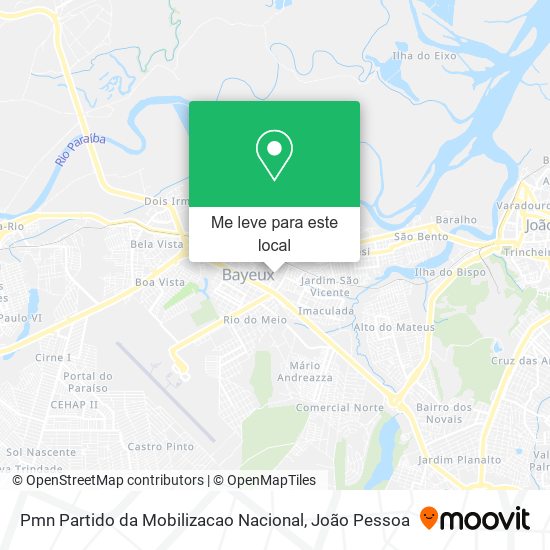 Pmn Partido da Mobilizacao Nacional mapa