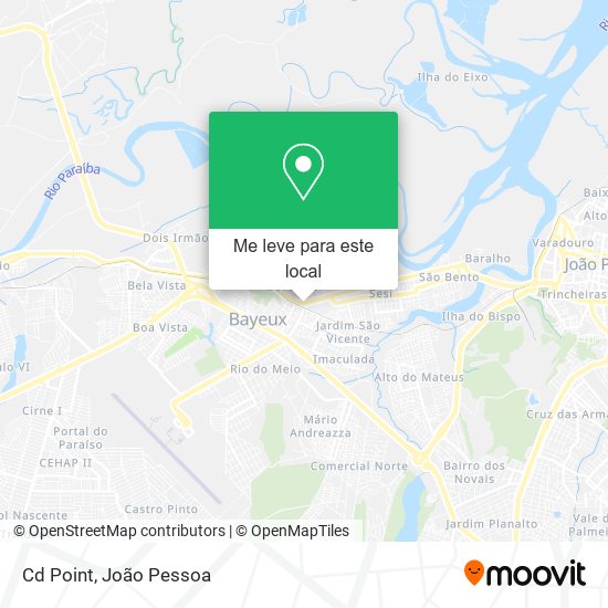 Cd Point mapa
