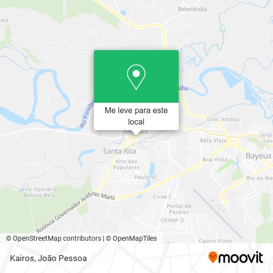 Kairos mapa